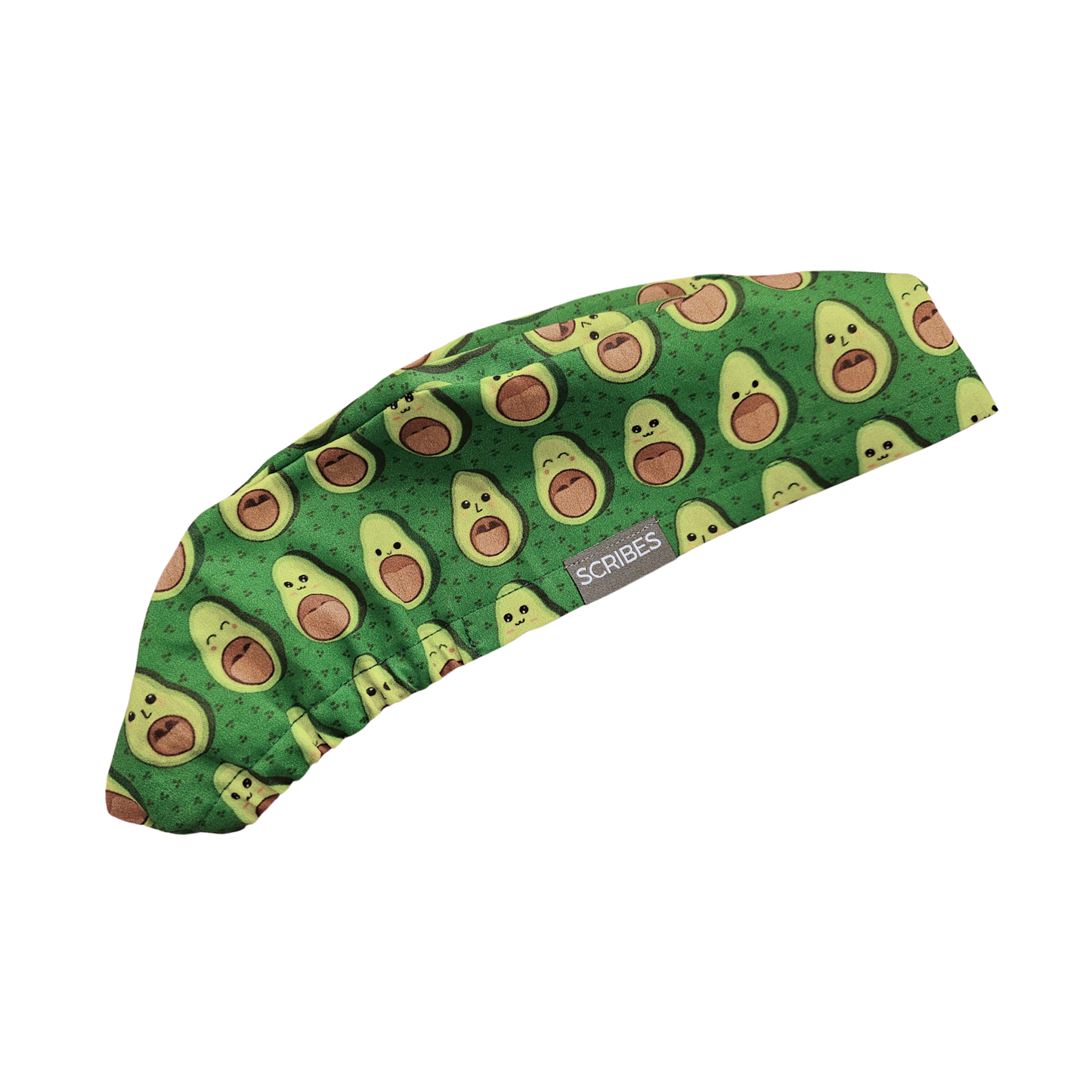 Avocado Mallampati Green Euro Men Style Scrub Cap