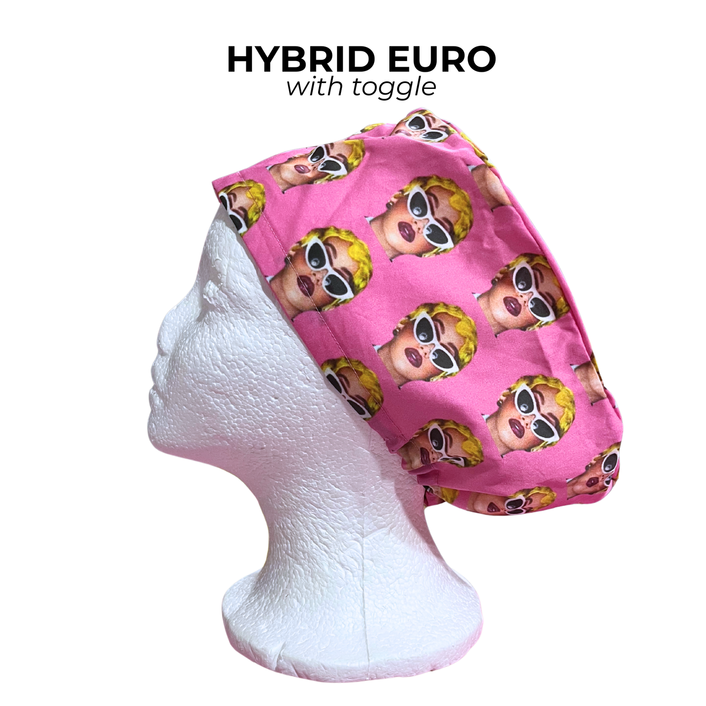 Hip Hop Card B. Surgical caps Hybrid Euro Srub cap