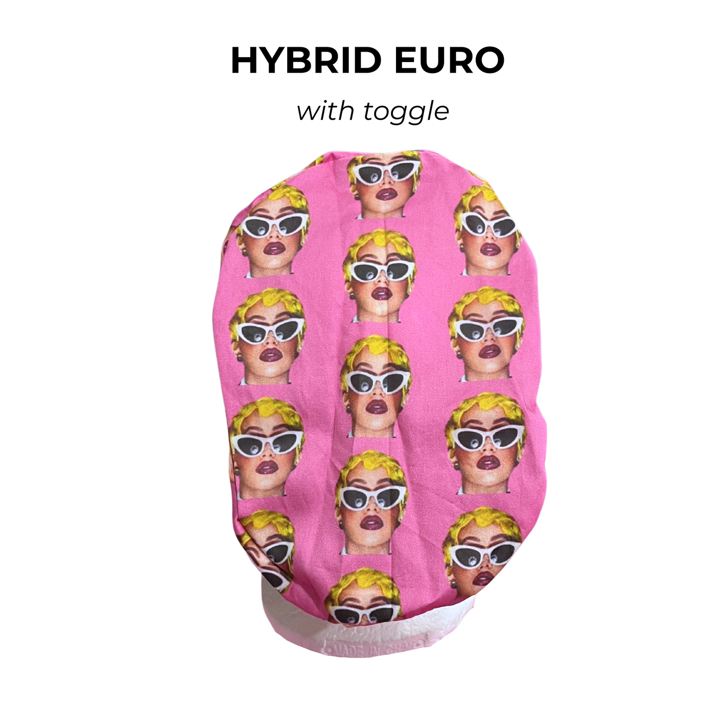 Hip Hop Card B. Surgical caps Hybrid Euro Srub cap