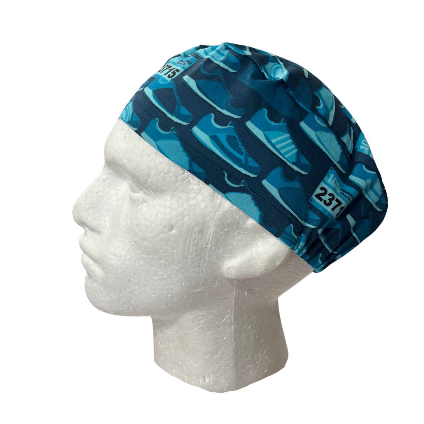 Marathon Running Shoes dark teal in Euro Men scrub cap