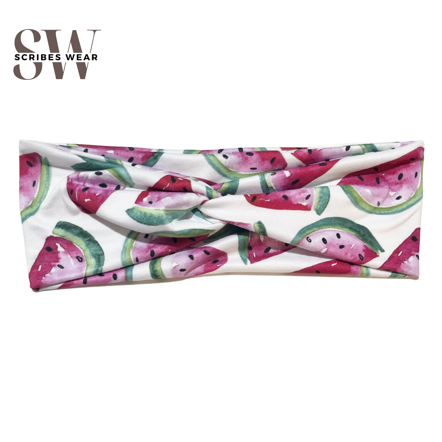 Watermelon Fruity Valentines Headband