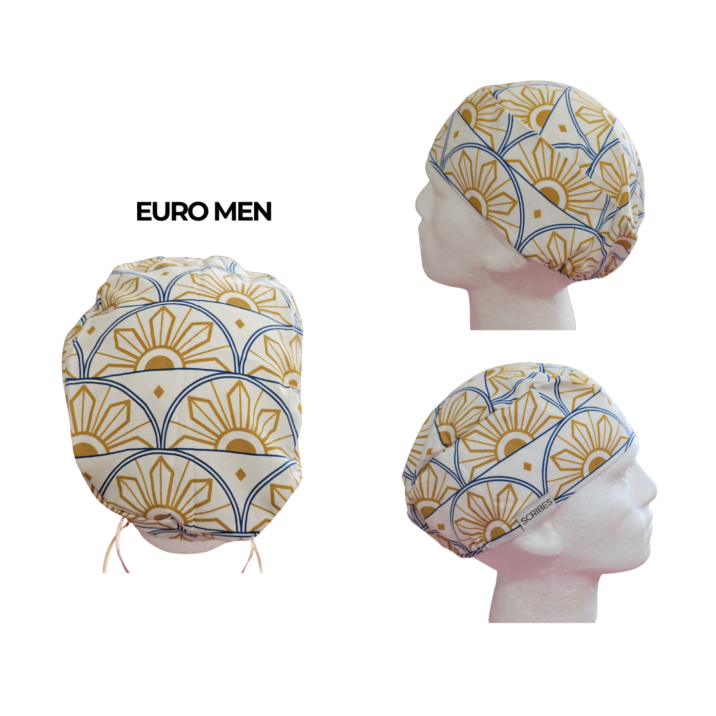 Philippine Sunrise Euro Men Style Scrub Cap