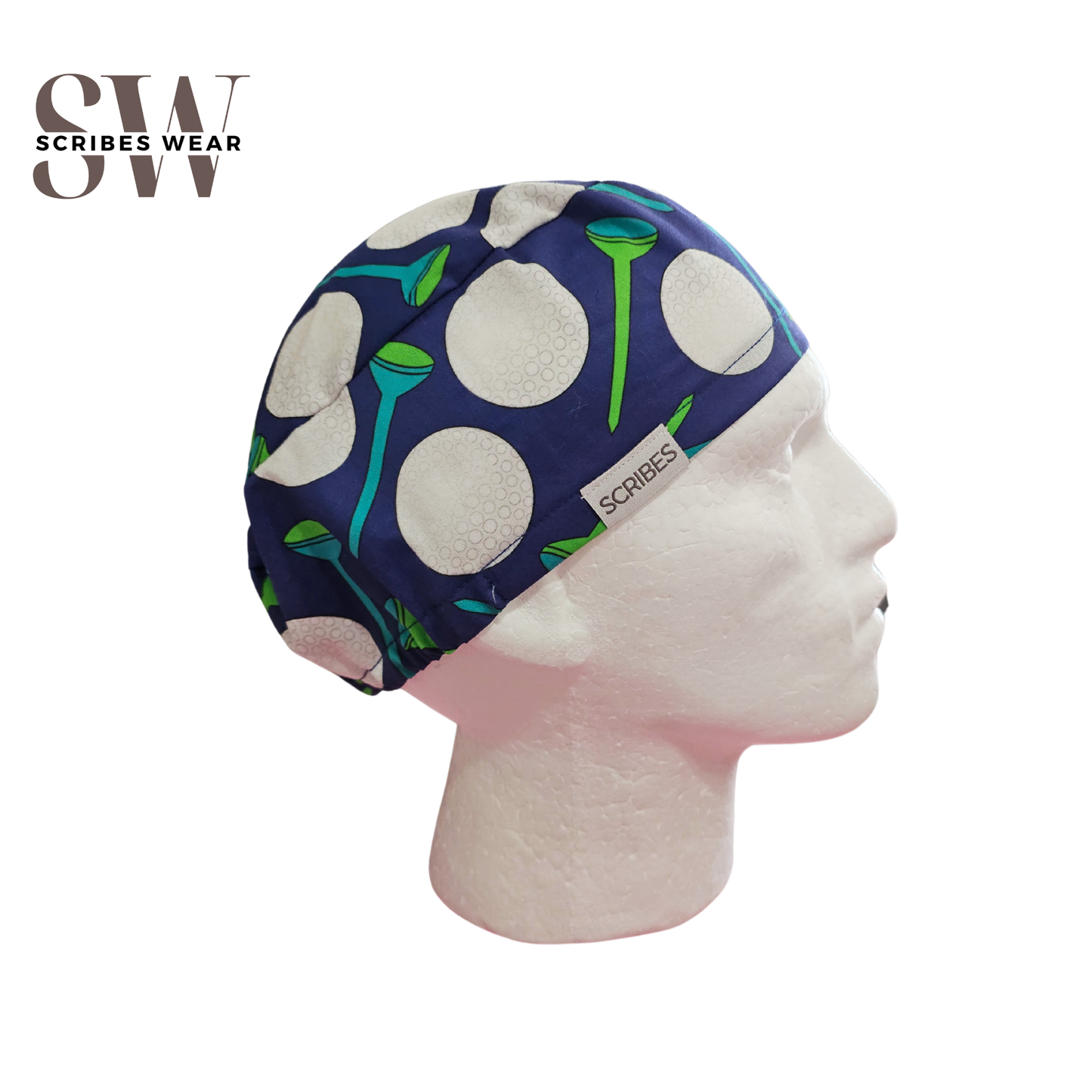 Golf Euro Men Scrub Cap