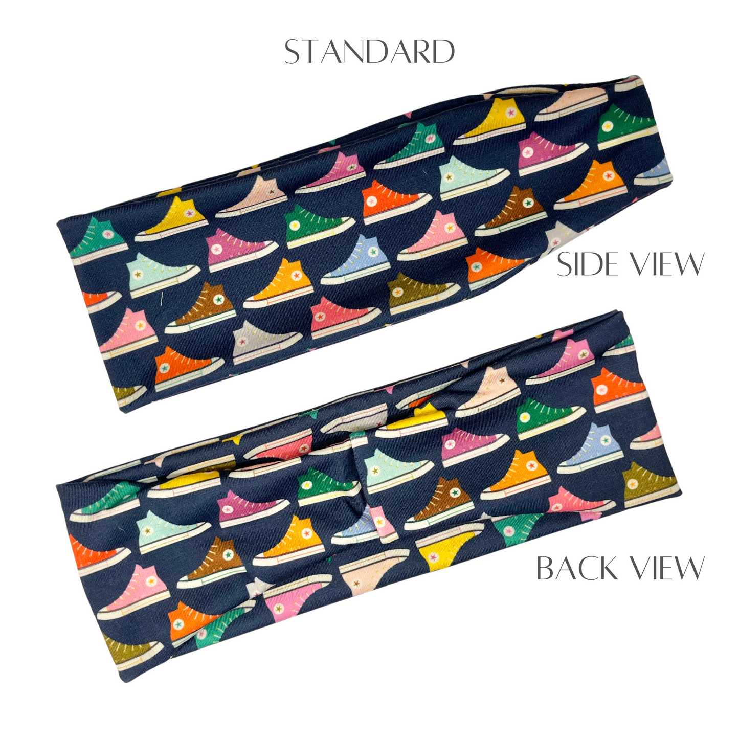 Sneakers Fun Work Out Headband