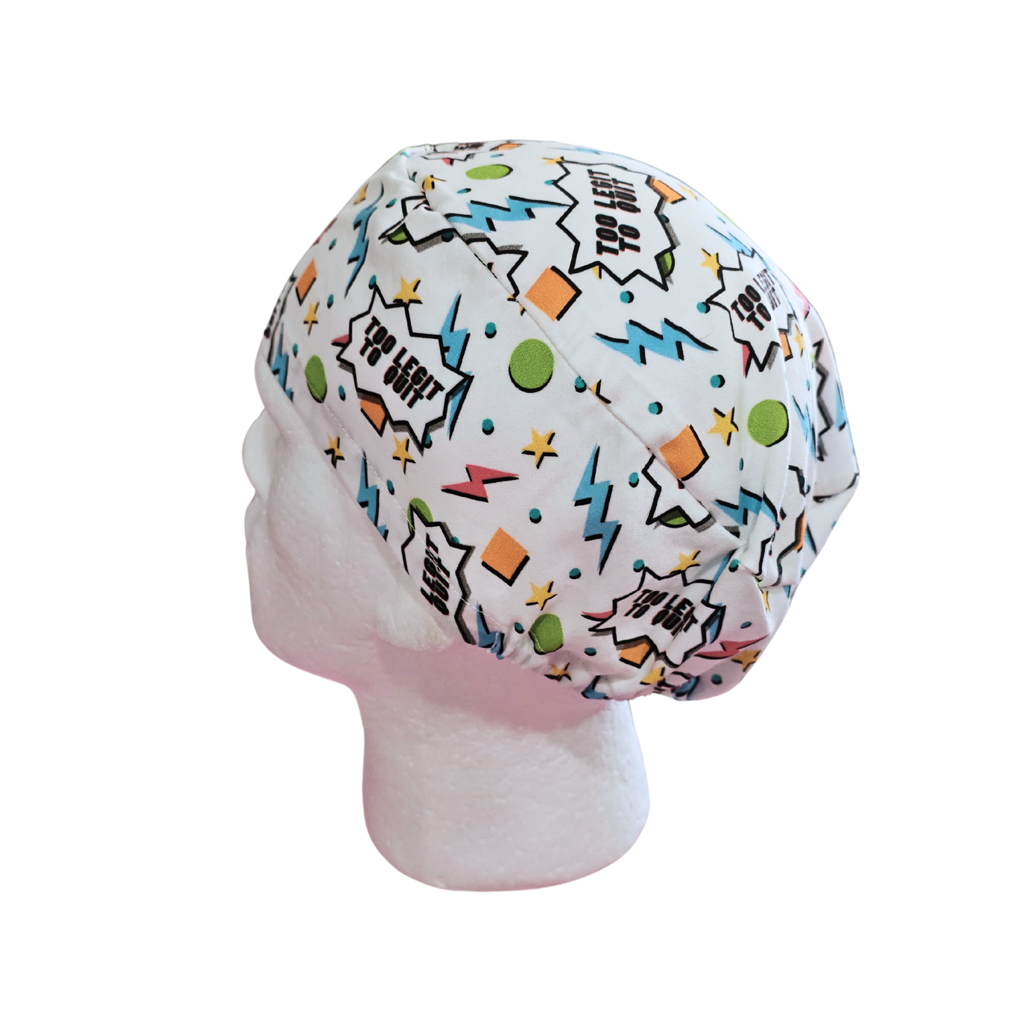 Too Legit To Quit Euro Men Scrub Cap