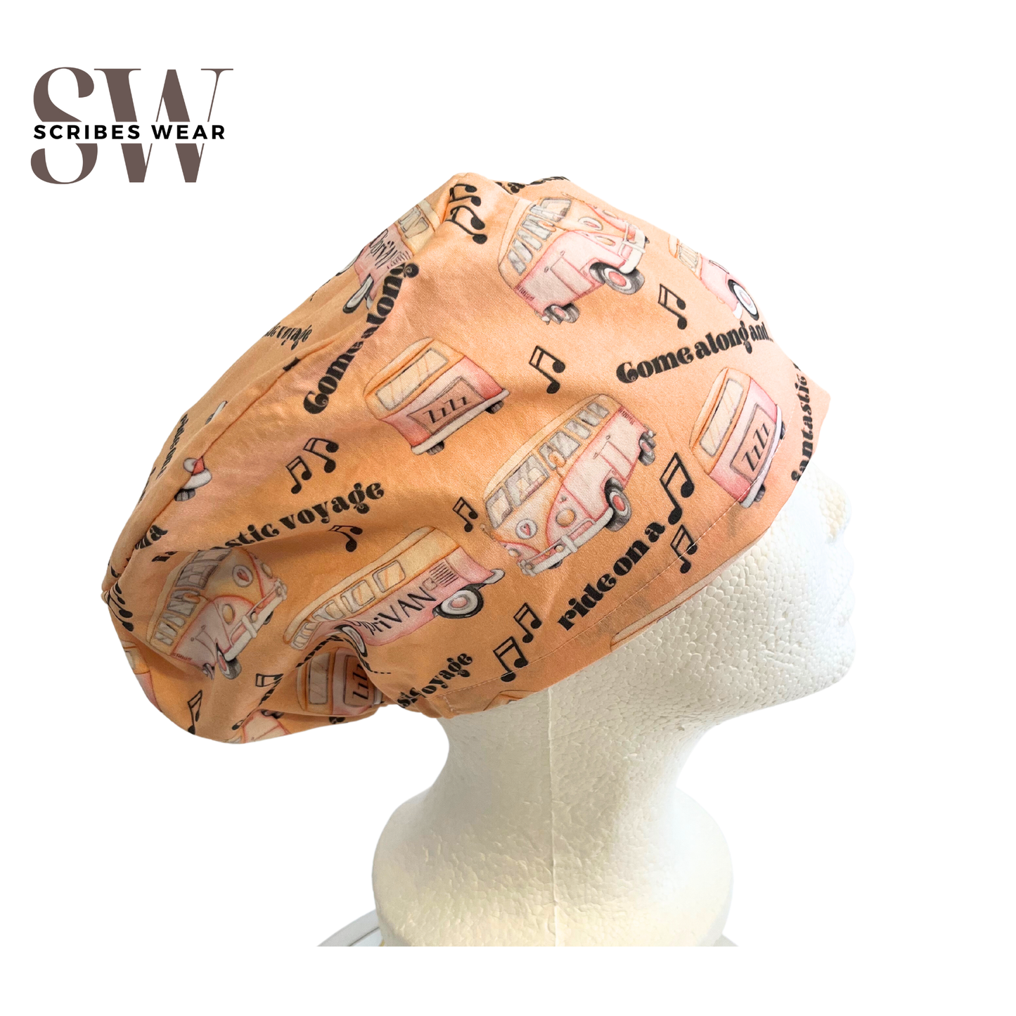 Minivan Diprivan Euro Love Style Scrub Cap