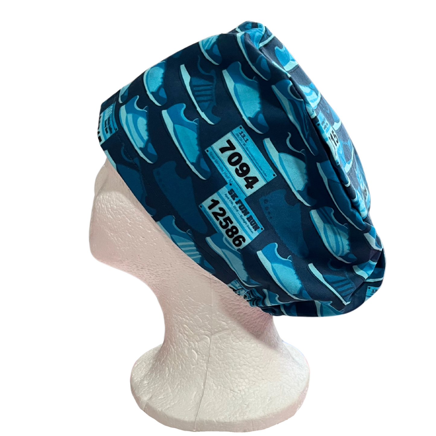 Marathon Running Shoes dark teal in Euro Love scrub caps
