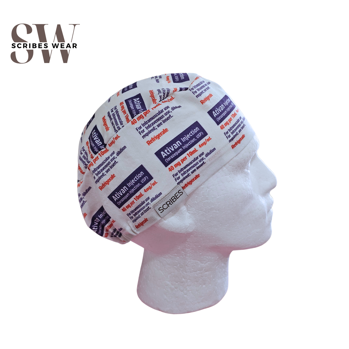 Ativan Euro Men Scrub Cap