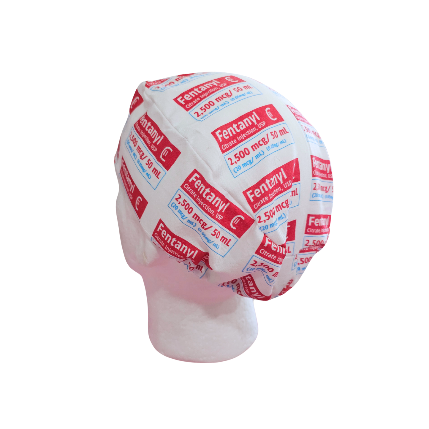 Fentanyl Euro Men Scrub Cap