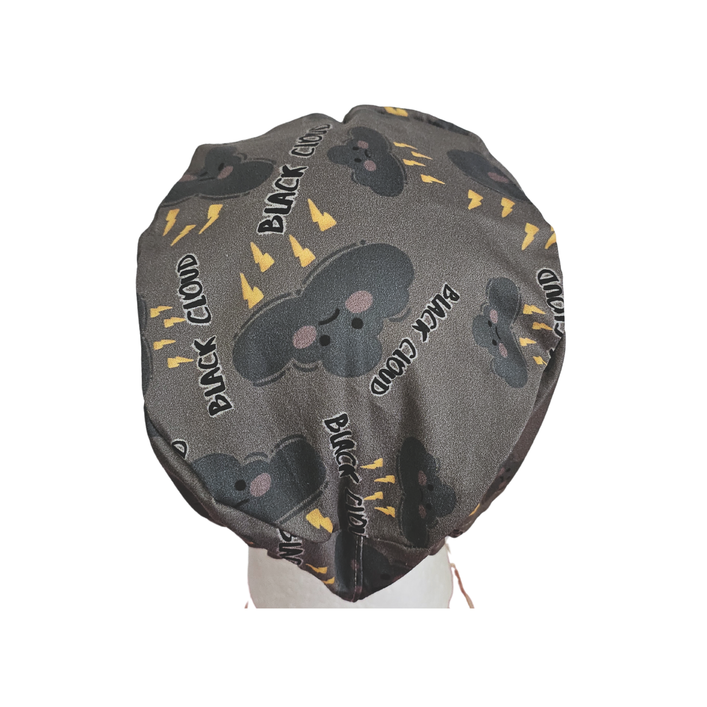 Black Cloud Euro Men Style Scrub Cap