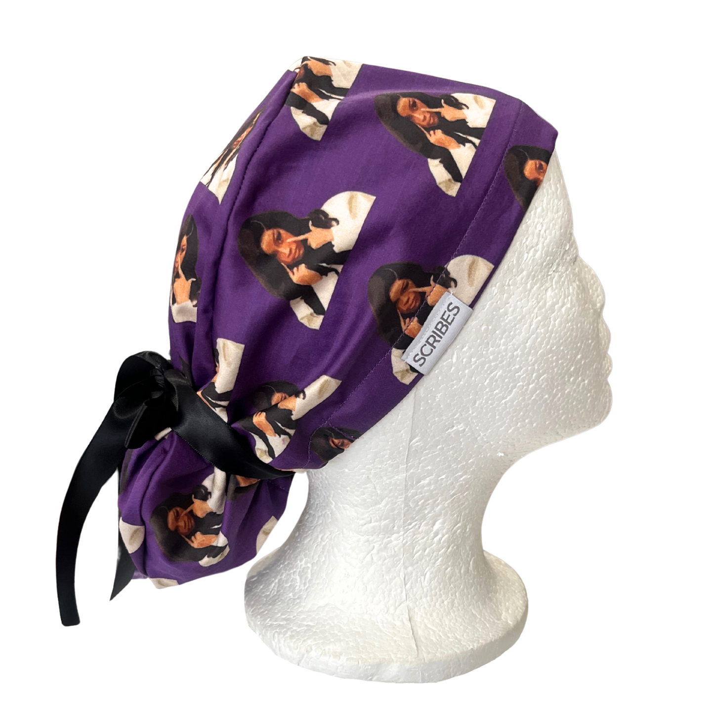 Hip Hop Card B. Court viral Surgical caps Pony Scrub Cap