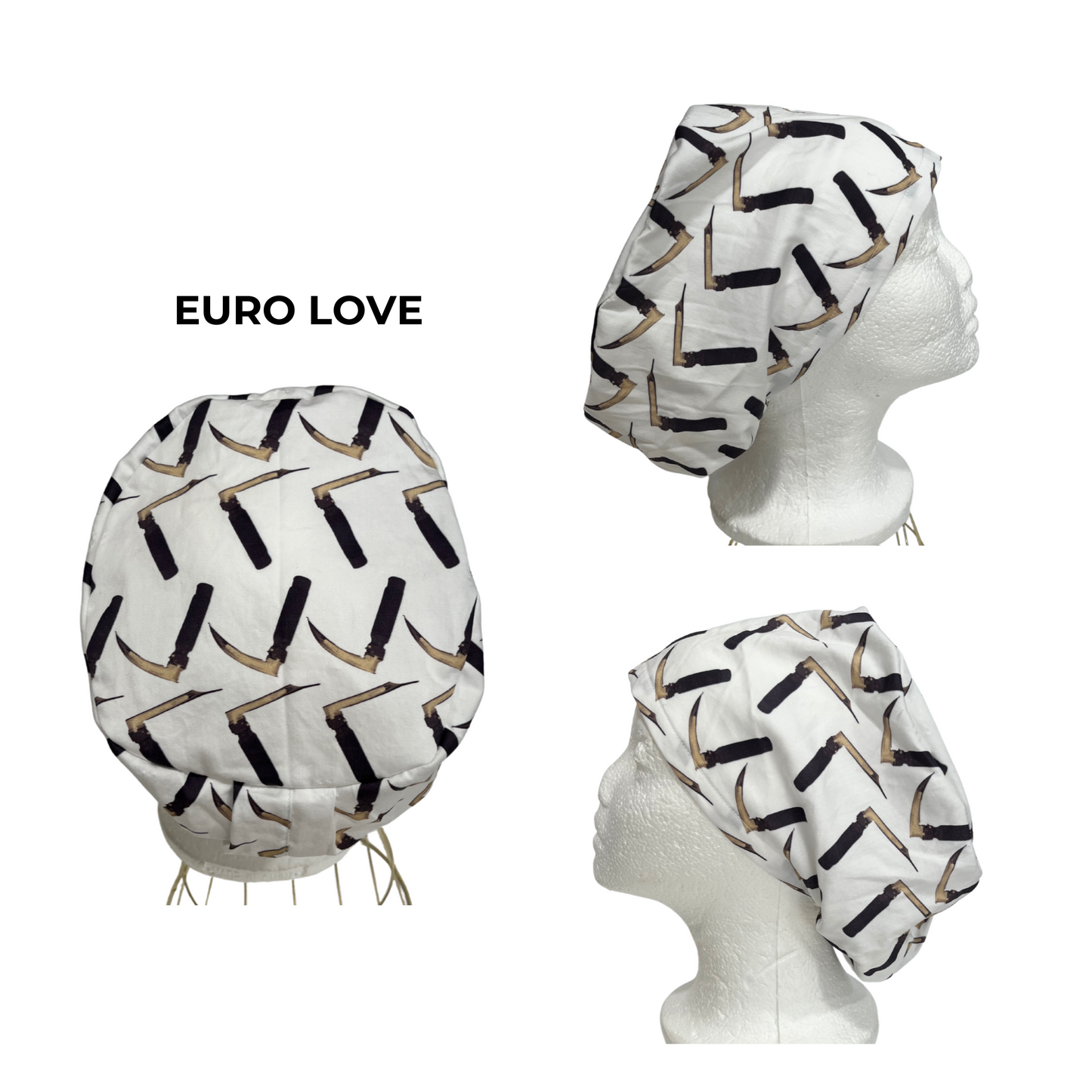 Mac and Miller Euro Love Scrub Cap