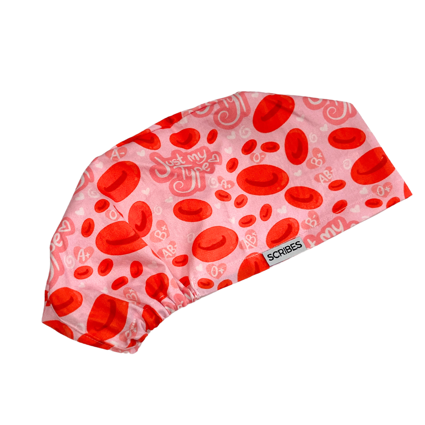 Just My Type Euro Love Style Scrub Cap