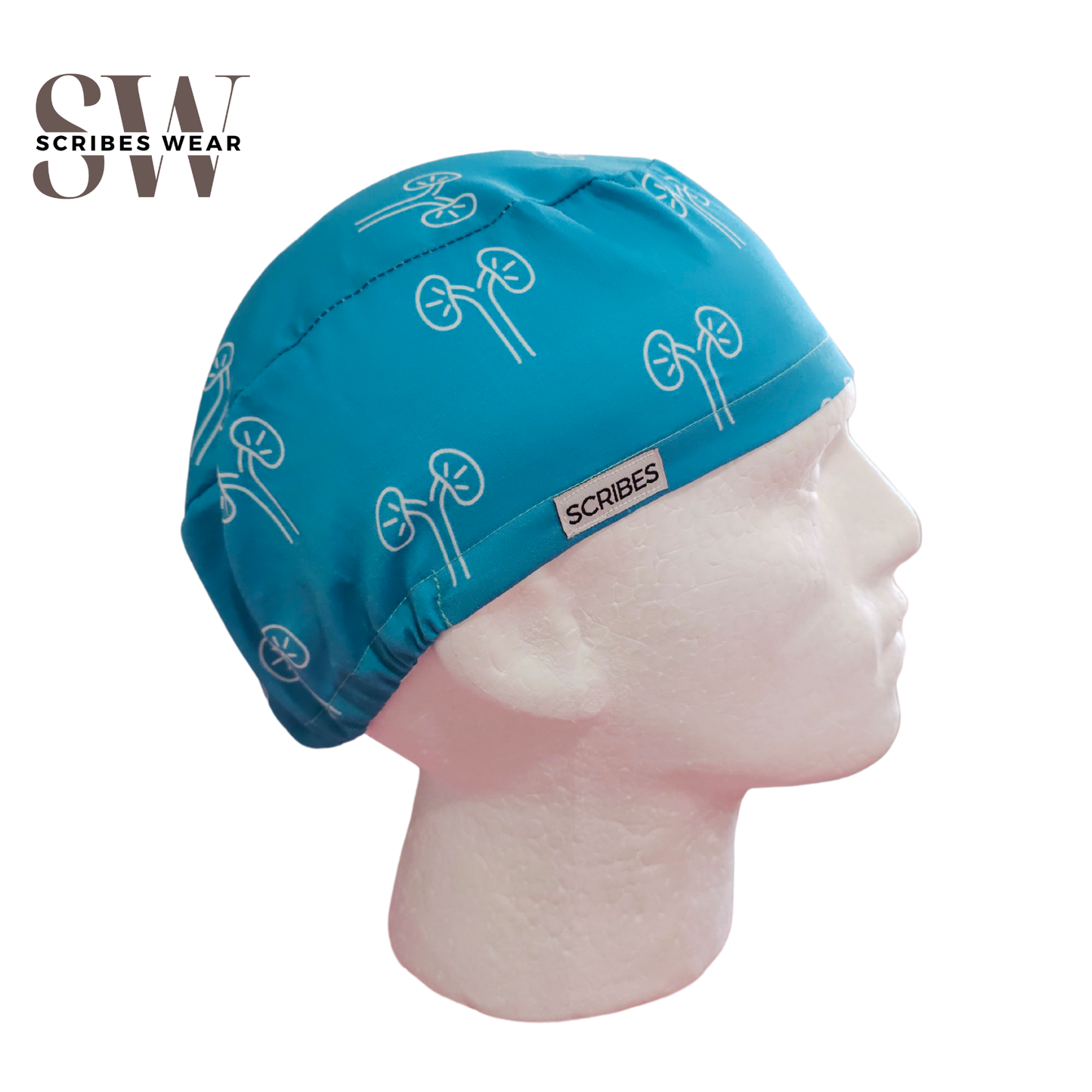 Kidney Euro Men Scrub Cap