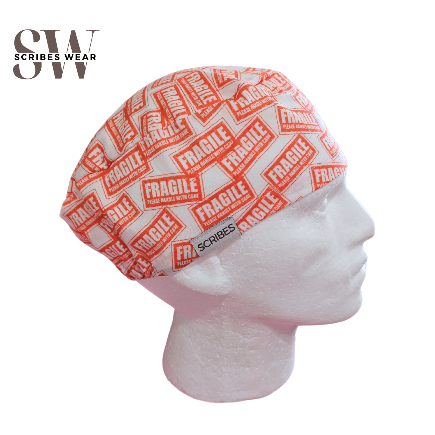 Fragile Euro Men Scrub Cap