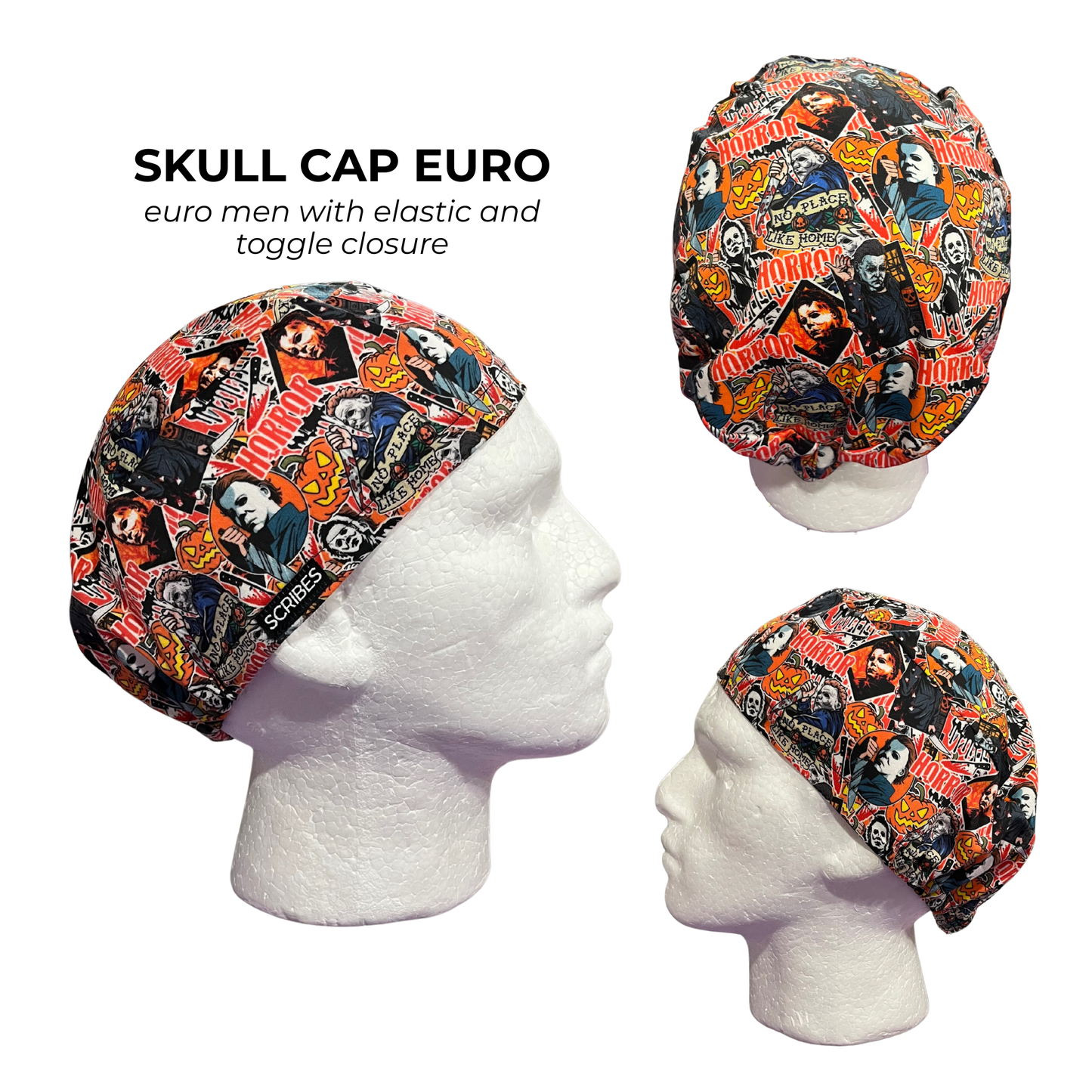 Horror Michael Myer Scary movie villain Skull Cap Euro for Men