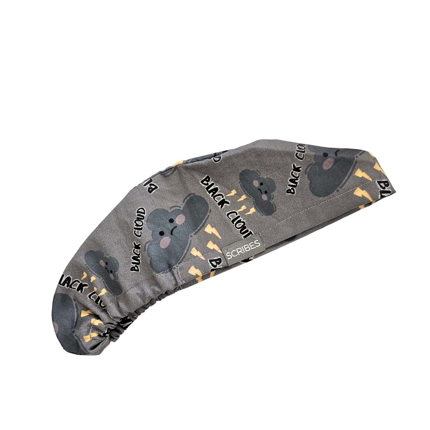 Black Cloud Euro Men Style Scrub Cap