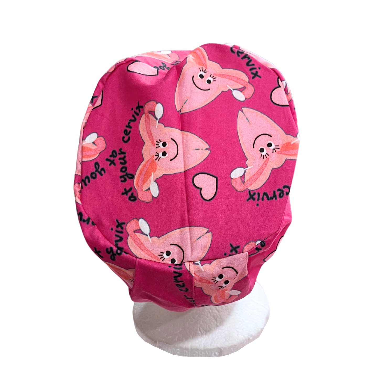 At your cervix scrub cap in Euro Love Style