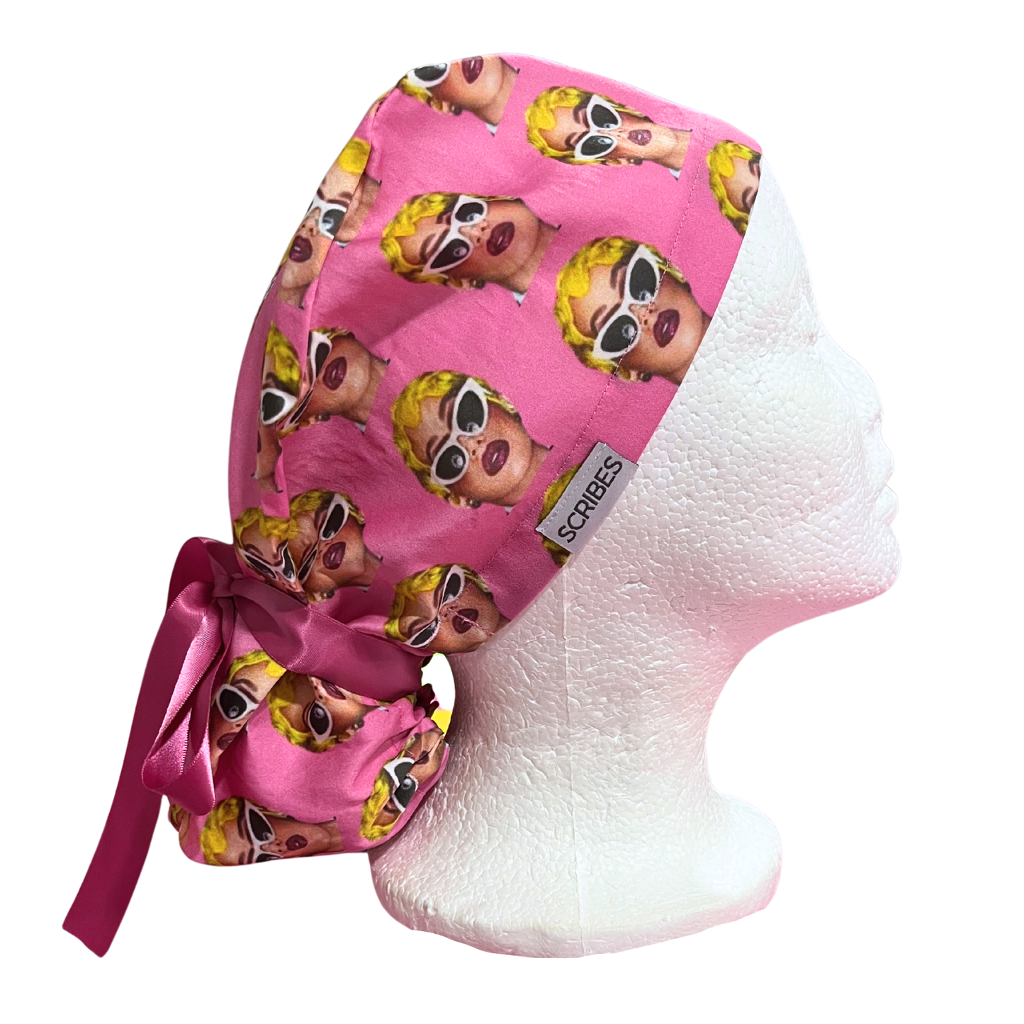 Hip Hop Card B. Surgical caps Pony Scrub Cap