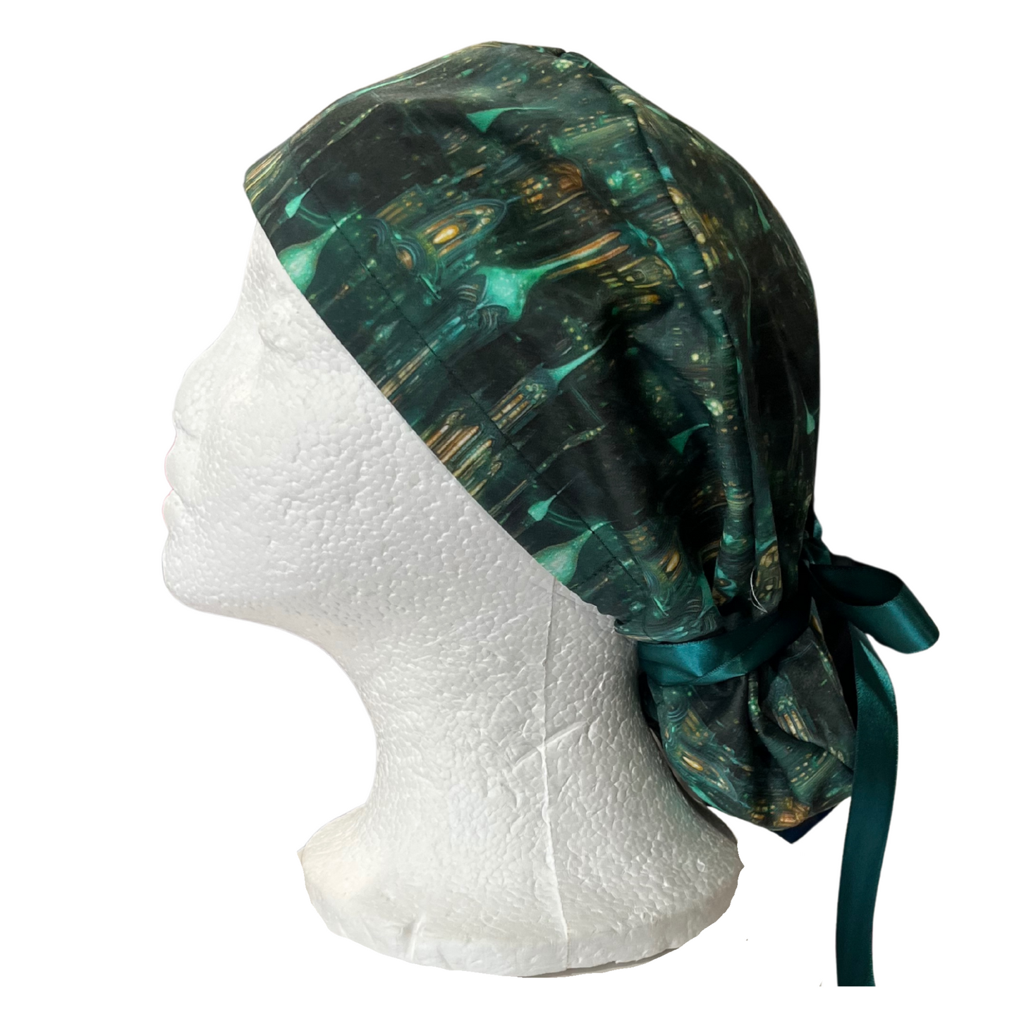 Pre-Order The Magical Fortress Emerald Castle Halloween Pony Scrub cap Exclusive Print