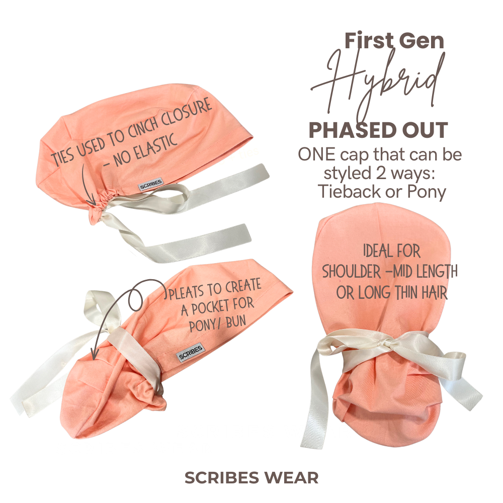 WH White Mac + Miller Blade Scrub cap