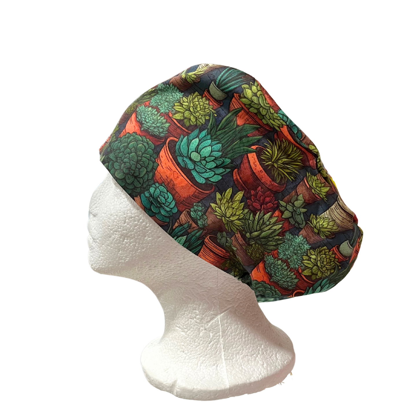 Succulent  Euro Love Style Scrub cap