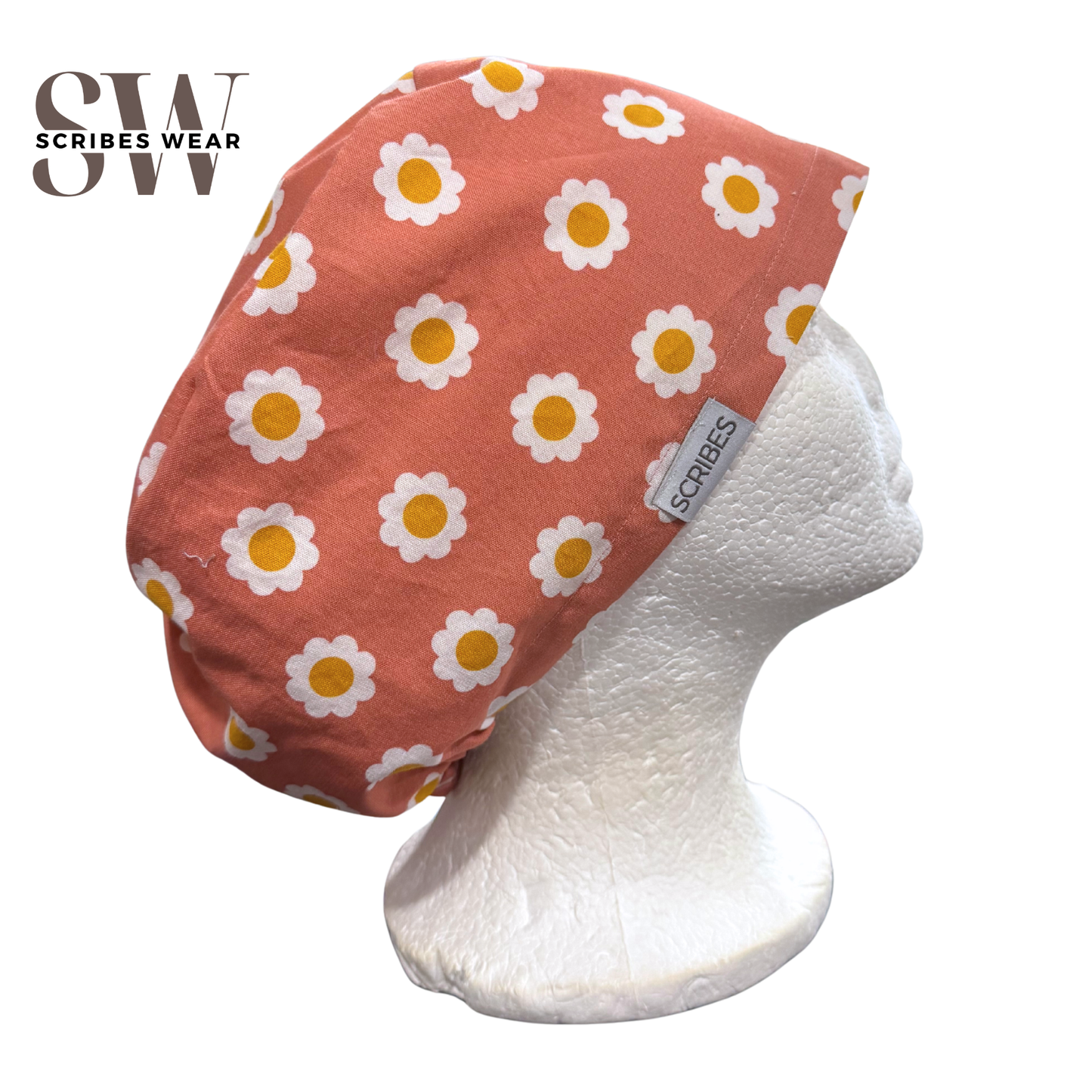 Sunflowers  Euro Love Style Scrub Cap