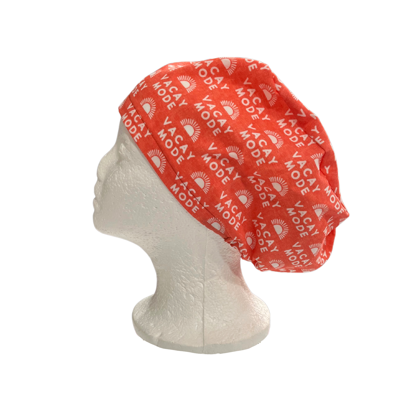 Vacay Mode  in Euro Love Scrub cap Style