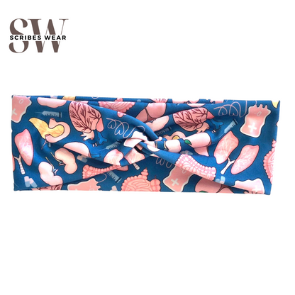 Organ: Heart, Lungs, Kidneys, Liver Headband