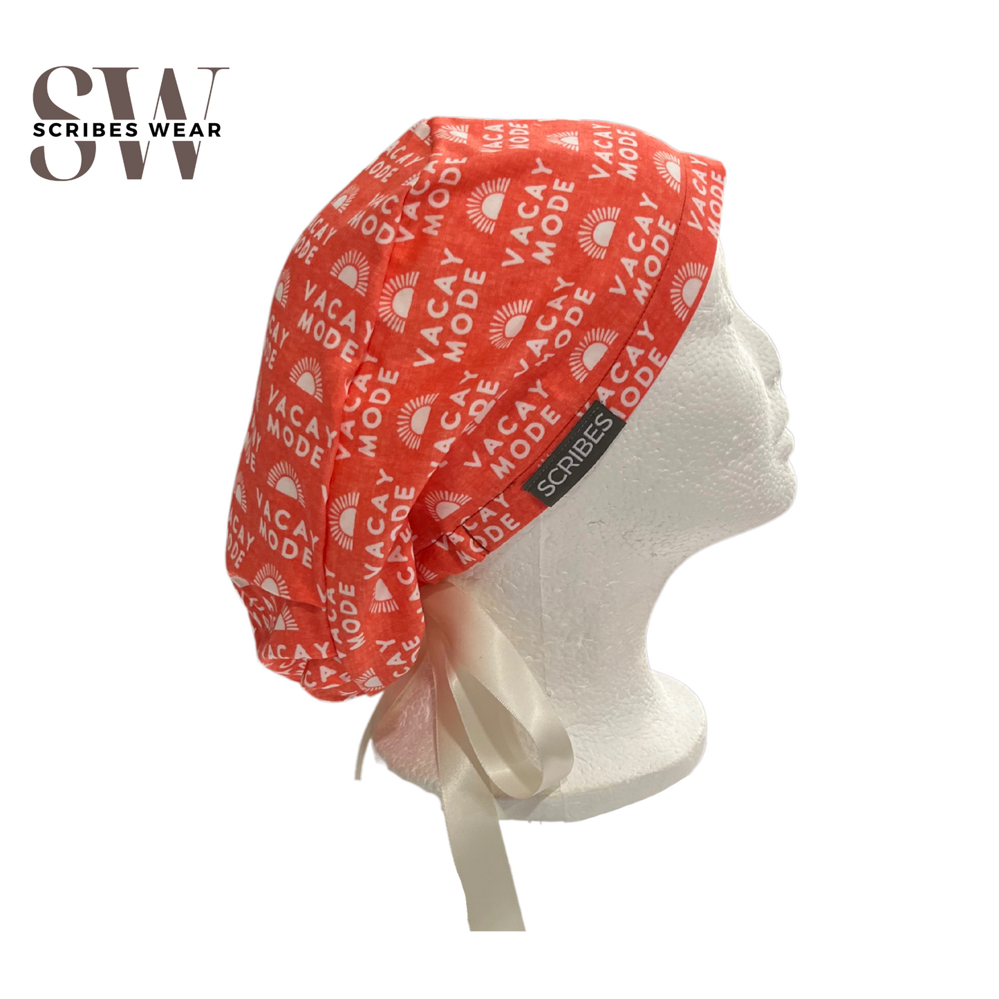 WH Vacay Mode Scrub cap