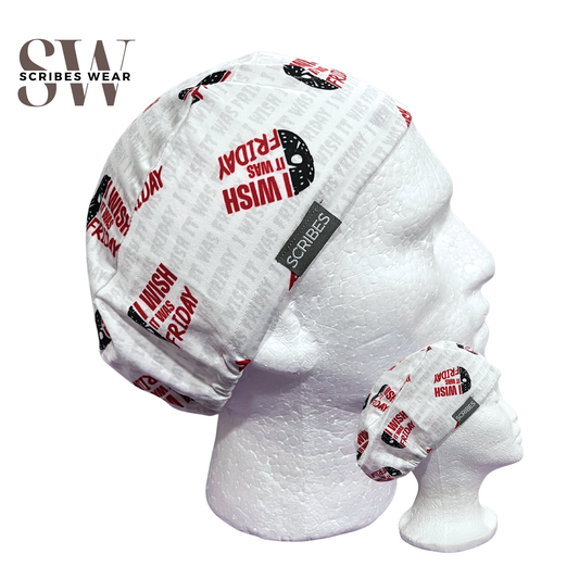 I wish it was Friday Jason Horror Movie Skull Cap Euro for Men