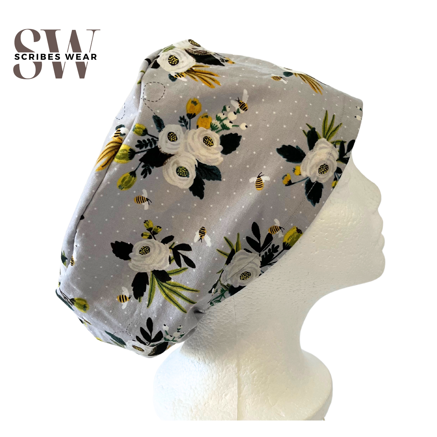 Falling Grays Euro Love Style Scrub Cap