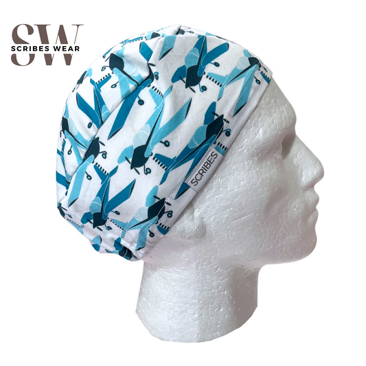 Airplane Mode in Euro Men scrub cap