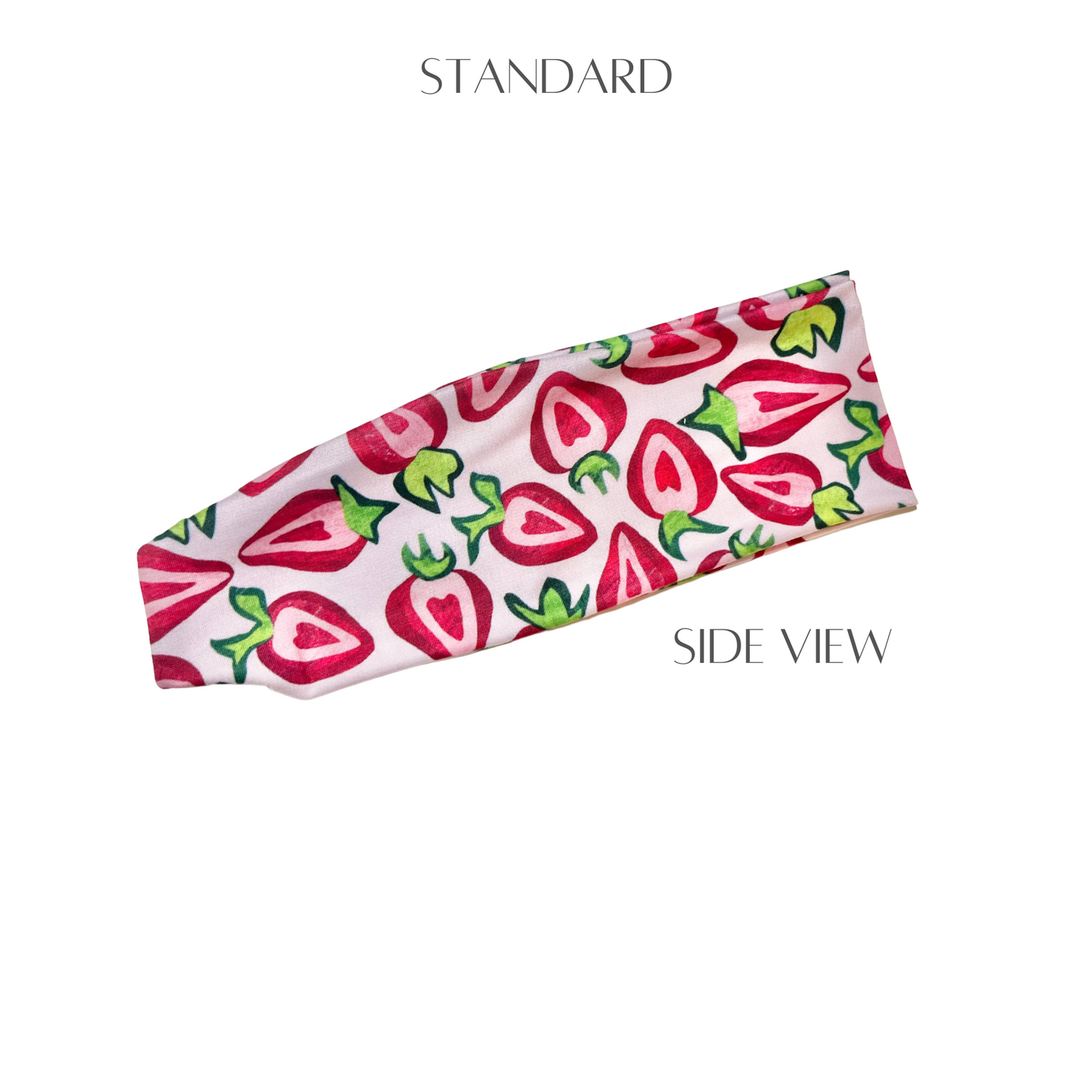 Strawberry Fruity Valentines Headband