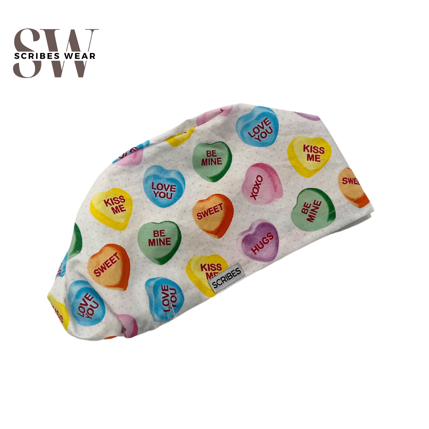 Heart Candies Euro Love Style Scrub Cap