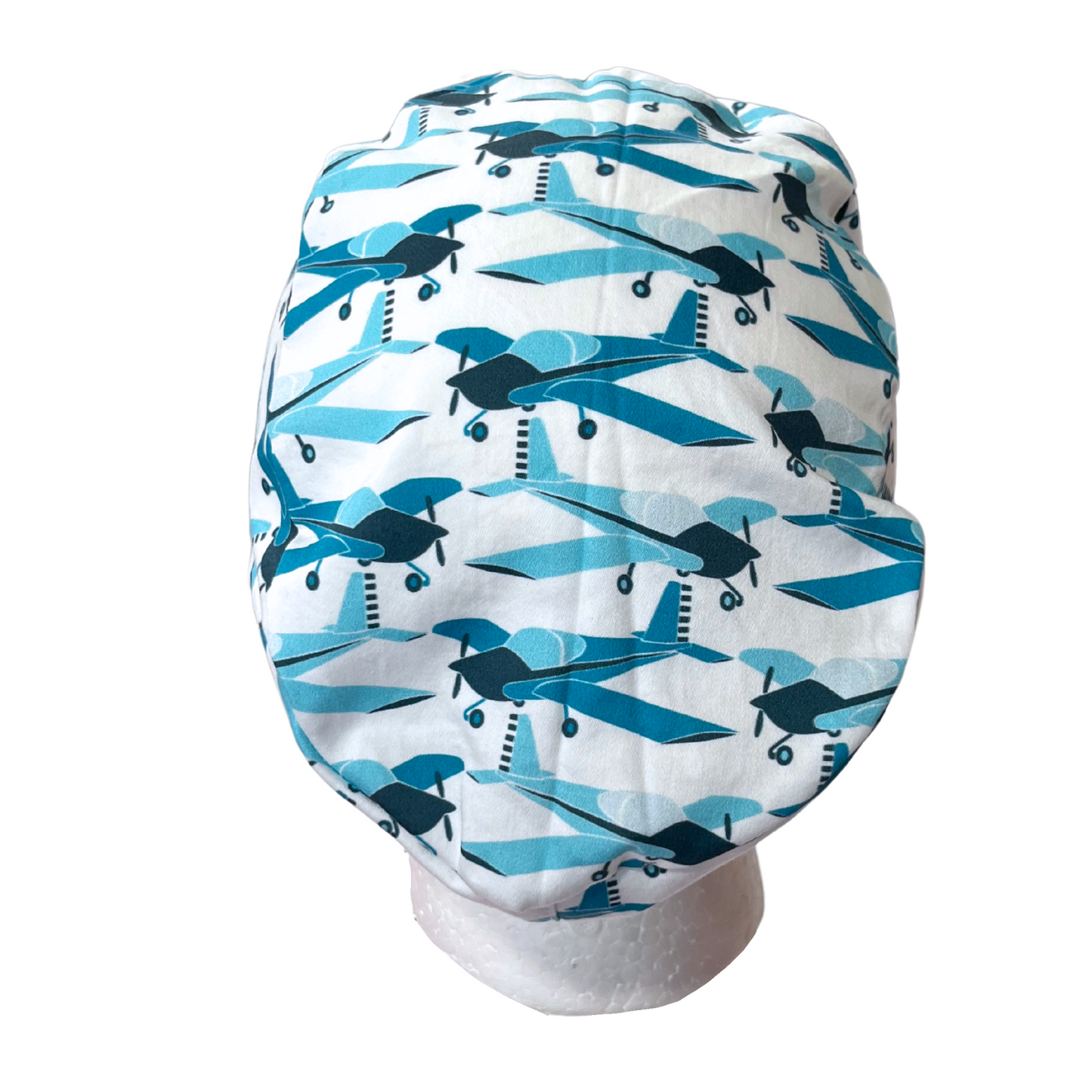 Airplane Mode in Euro Men scrub cap