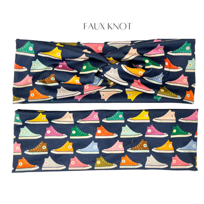 Sneakers Fun Work Out Headband