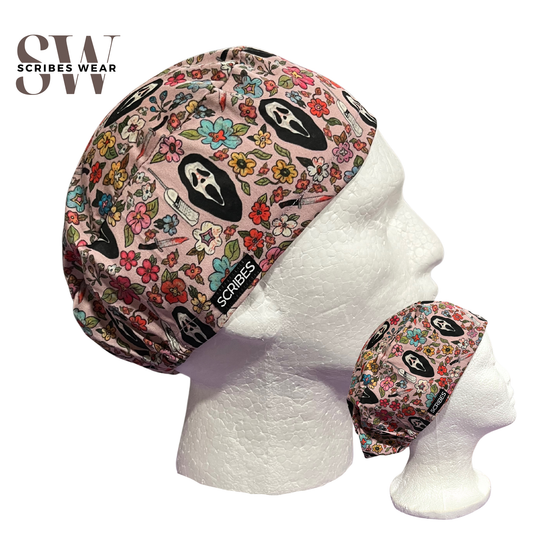 Pink Scream Scary movie villain Skull Cap Euro for Men