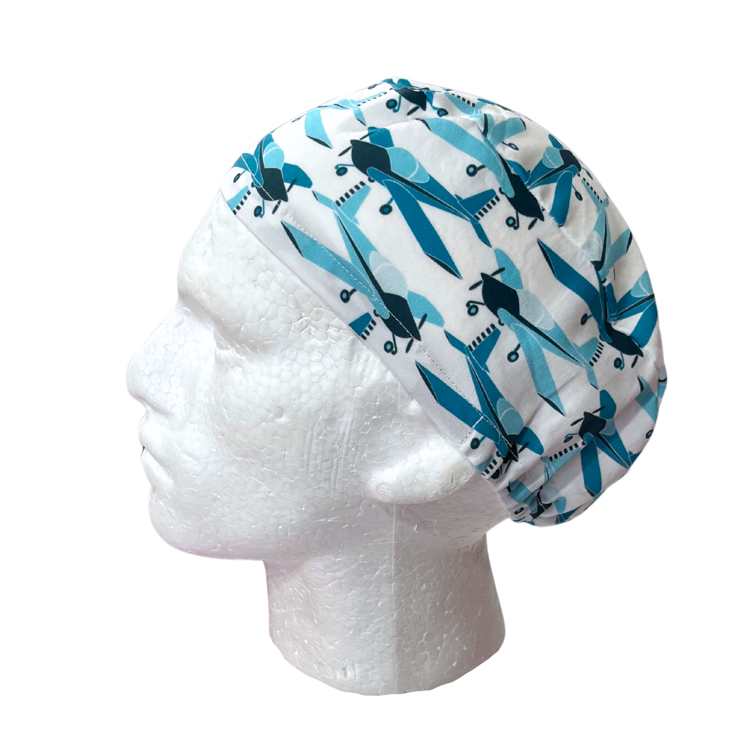 Airplane Mode in Euro Men scrub cap