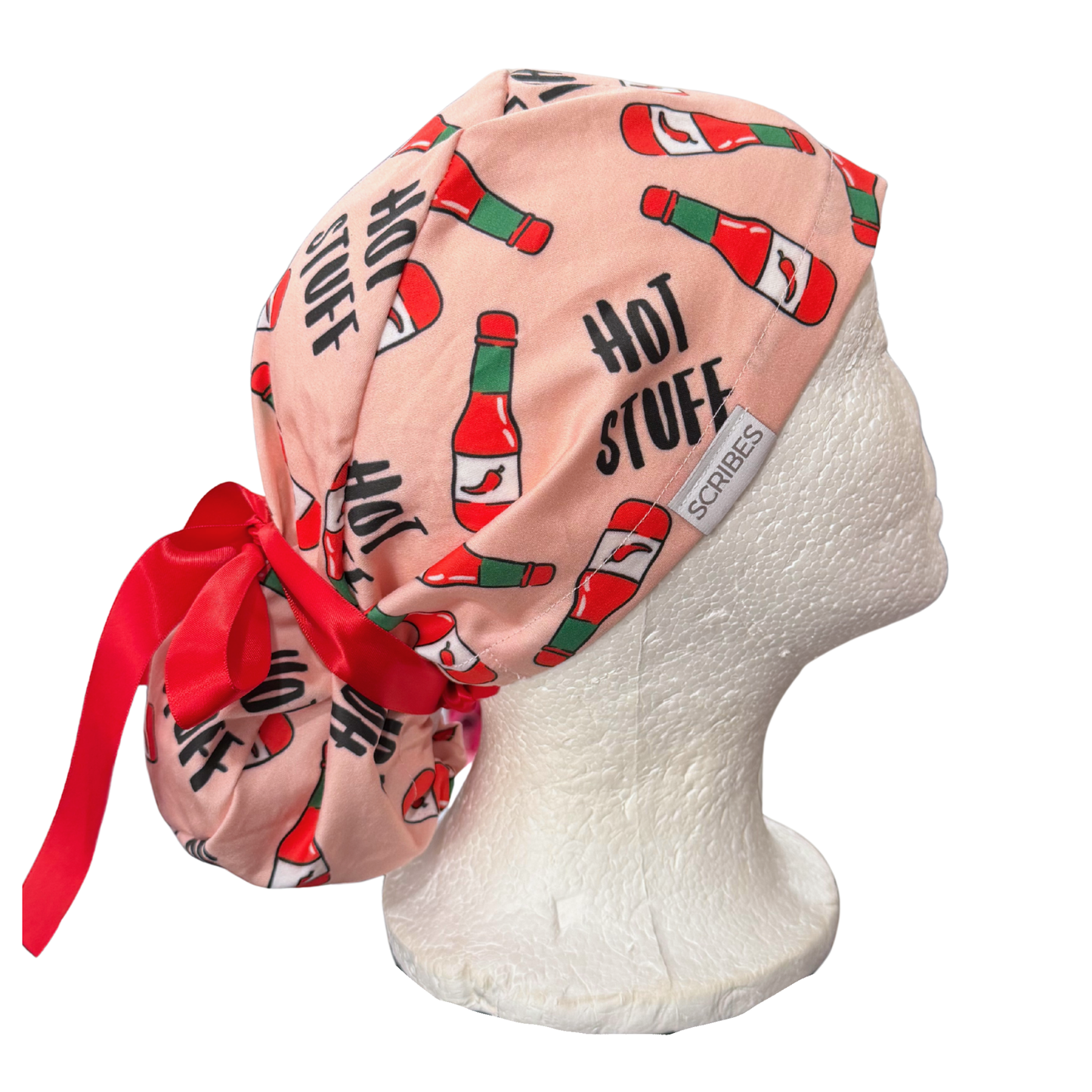 Hot stuff Pony Style Scrub Cap