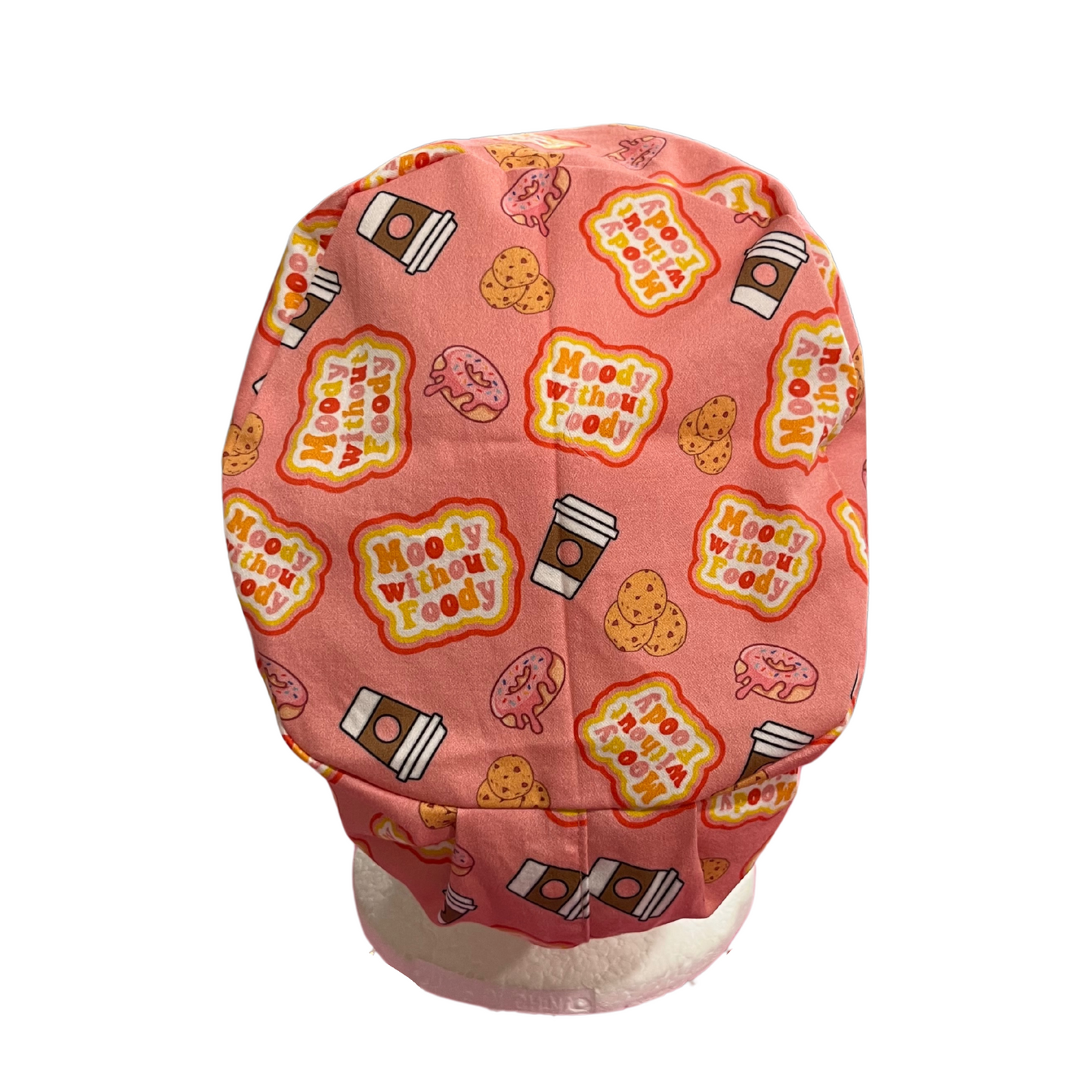 Moody without Foodie Euro Love scrub Cap