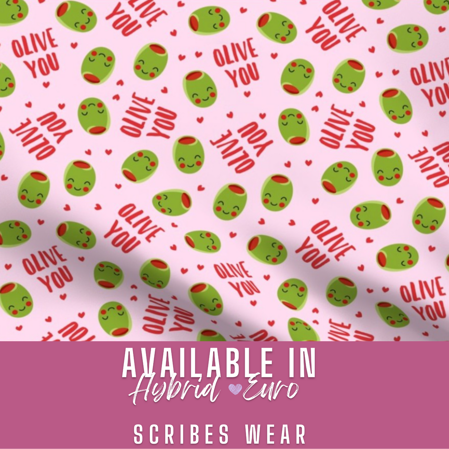 WH Pink Olive You - Valentines