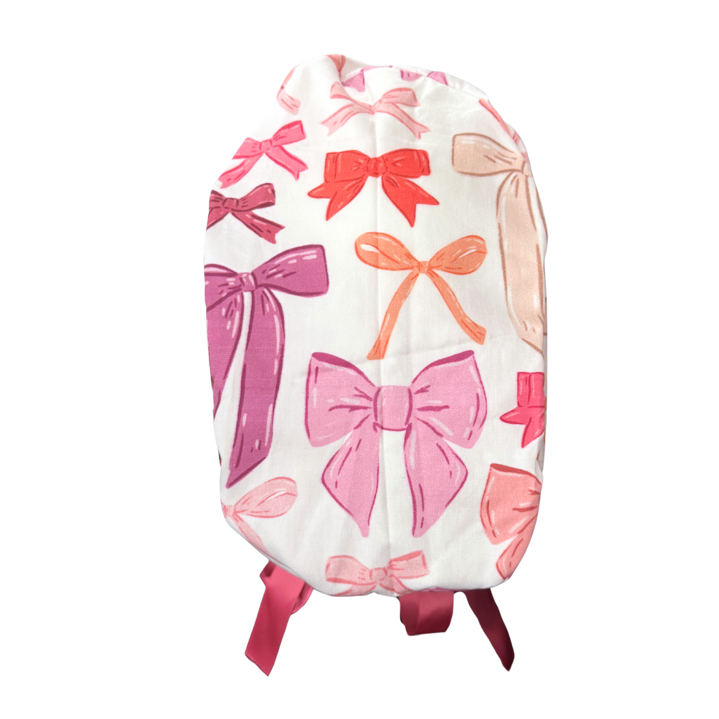 Bows in Pinks and Purples Pony Style Scrub Cap