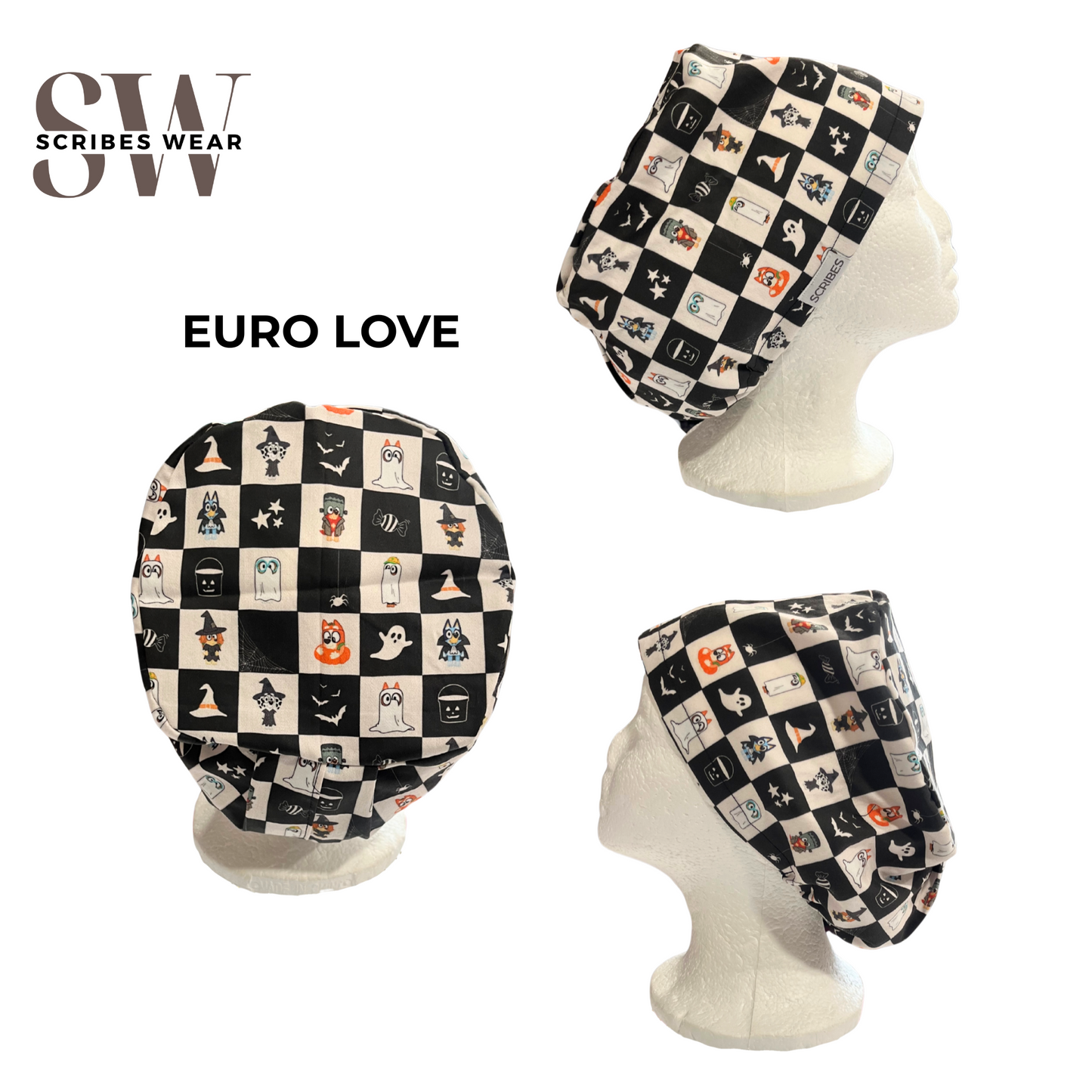 WH Checkered Blue and Friends