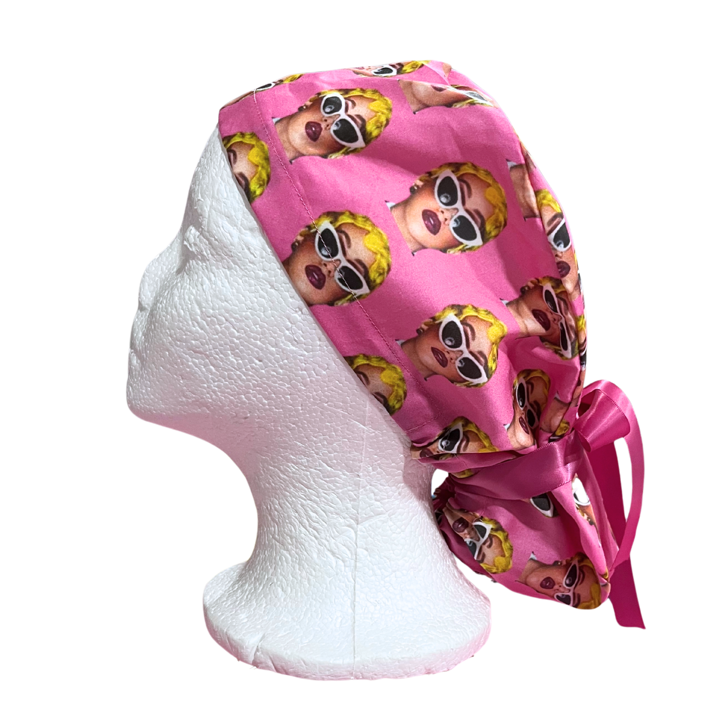 Hip Hop Card B. Surgical caps Pony Scrub Cap