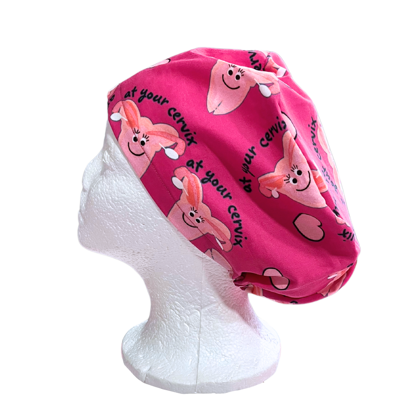 At your cervix scrub cap in Euro Love Style
