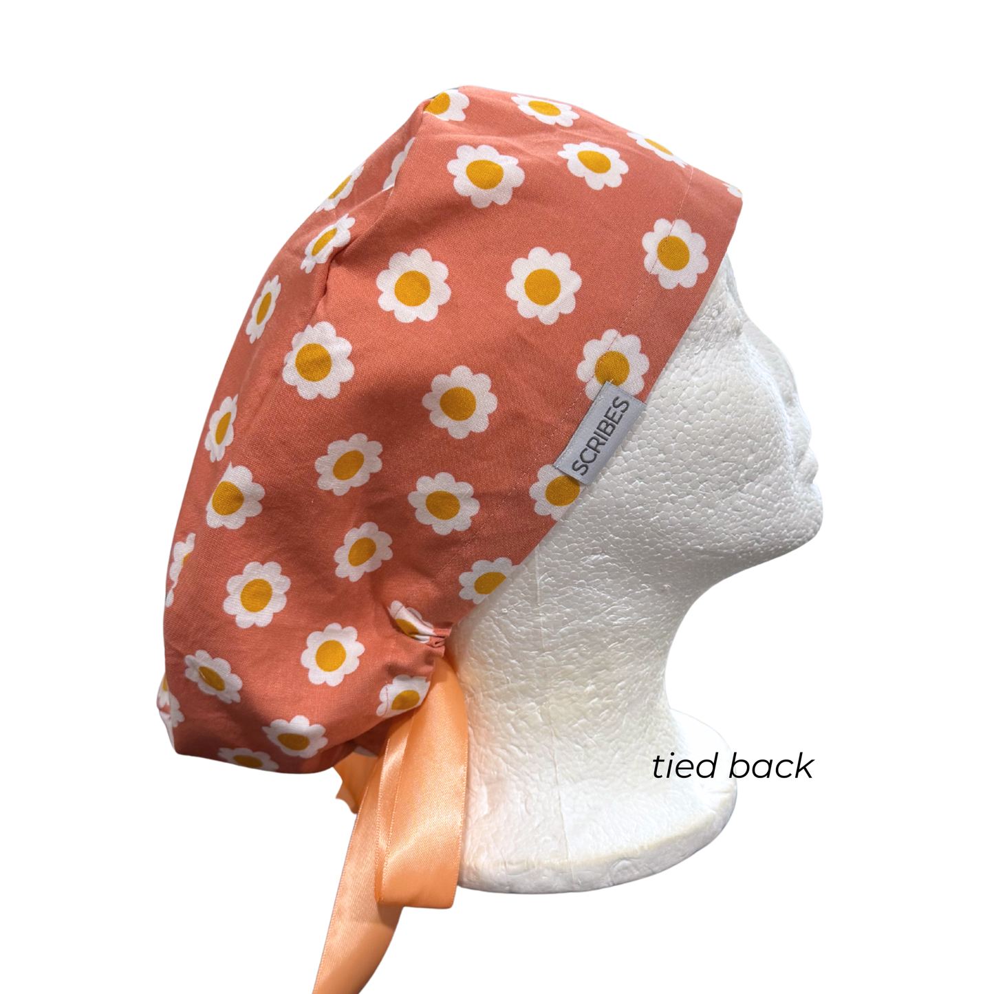 Sunflowers Pony Style Scrub Cap