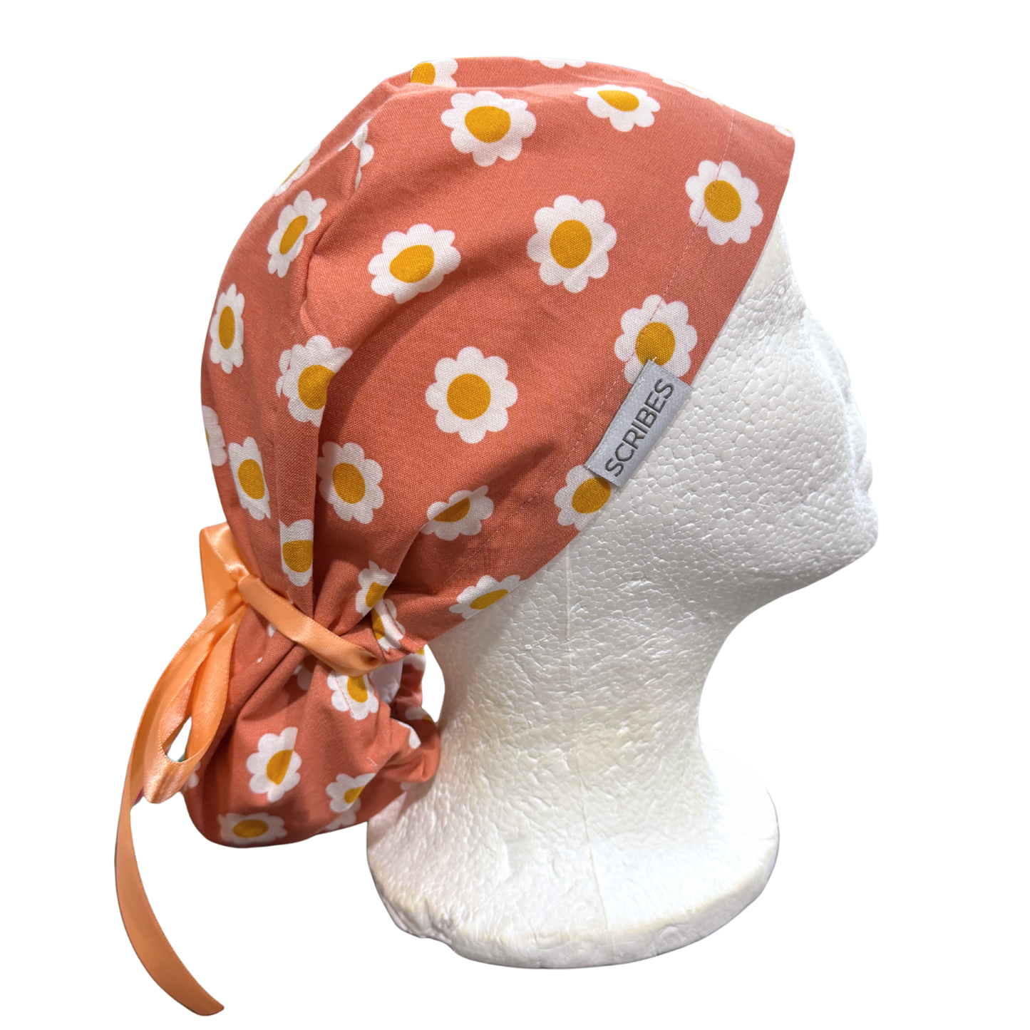 Sunflowers Pony Style Scrub Cap