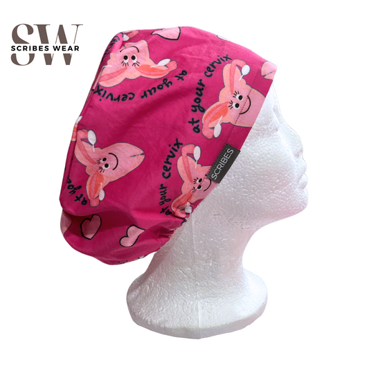 At your cervix scrub cap in Euro Love Style
