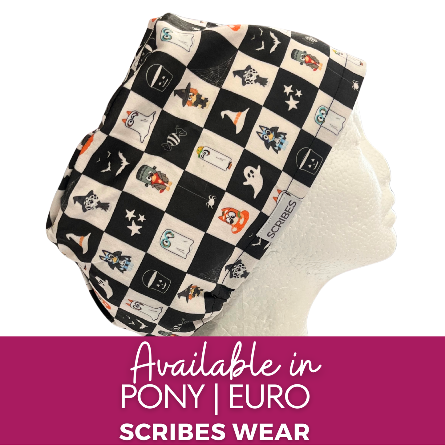 WH Checkered Blue and Friends